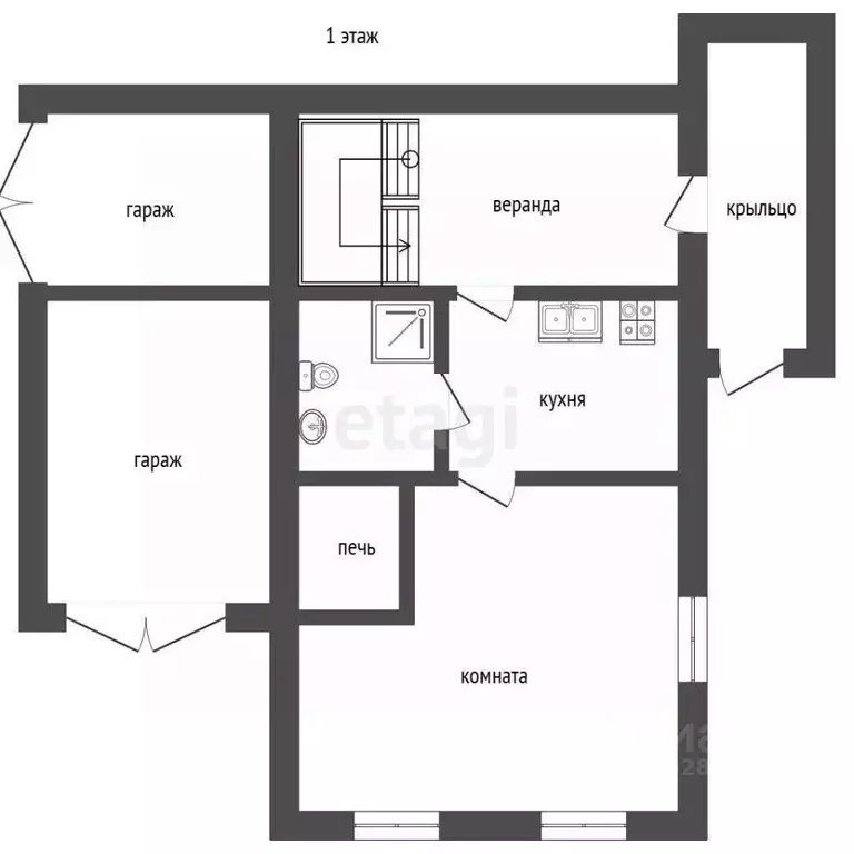 Дом в Вологодская область, Череповецкий район, д. Остров ... - Фото 2