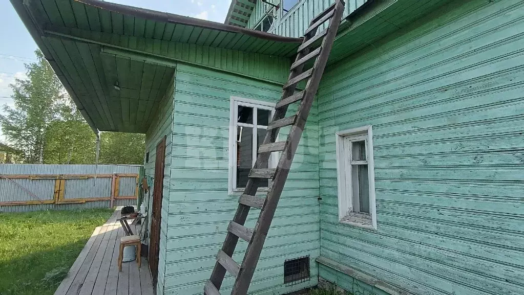 Дом в Вологодская область, Сокол Железнодорожная ул. (50 м) - Фото 2