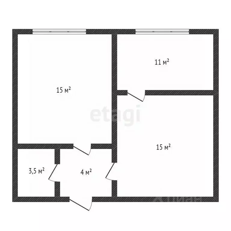 2-к кв. Дагестан, Махачкала ул. Времена Года, 9к2 (50.0 м) - Фото 1