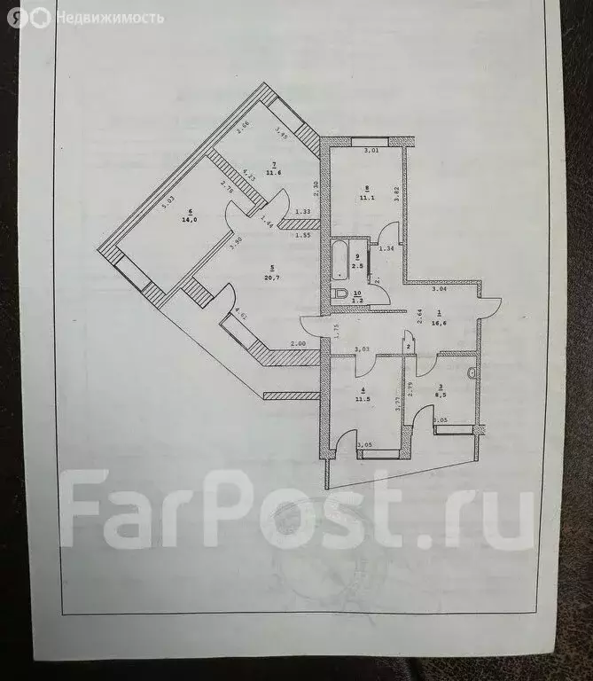 5-комнатная квартира: Арсеньев, Октябрьская улица, 98/1 (98 м) - Фото 0