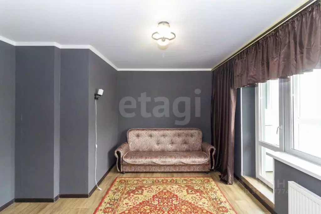 Студия Тюменская область, Тюмень ул. Новоселов, 115 (27.0 м) - Фото 1