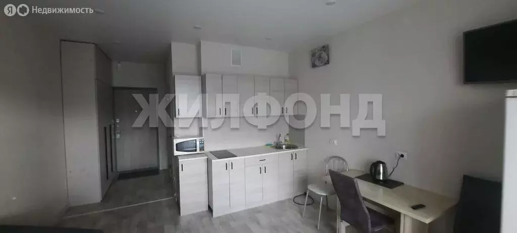 Квартира-студия: Обь, Октябрьская улица, 5 (22.7 м) - Фото 1