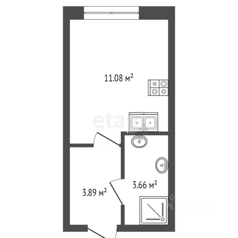 Студия Тюменская область, Тюмень Интернациональная ул., 199к9 (18.13 ... - Фото 2