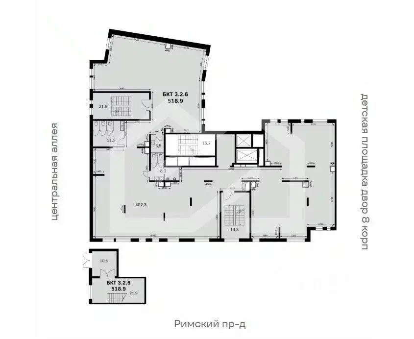 Помещение свободного назначения в Московская область, Ленинский ... - Фото 1