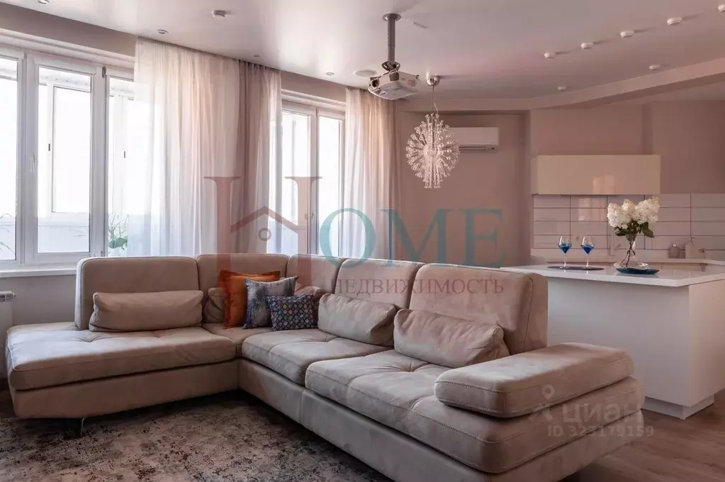 3-к кв. Новосибирская область, Новосибирск Зыряновская ул., 61 (114.6 ... - Фото 1