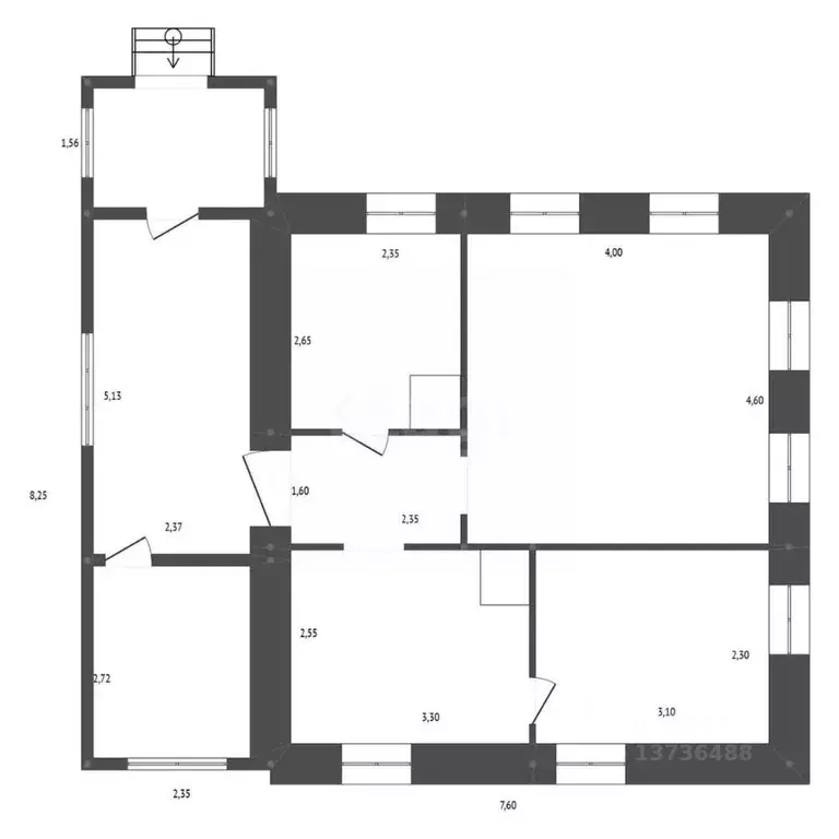 Дом в Амурская область, Белогорск ул. Транспортная, 39 (42 м) - Фото 2