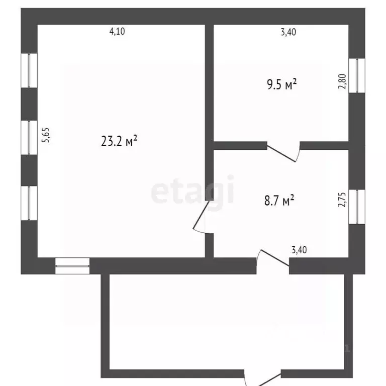 Дом в Томская область, Томск Заливная ул. (41 м) - Фото 2