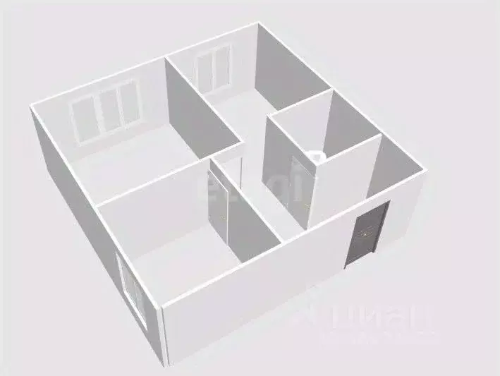 2-к кв. Сахалинская область, Холмск ул. Крузенштерна, 2Д (41.2 м) - Фото 2