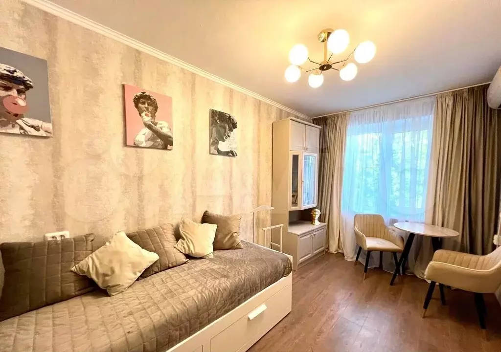 1-к. квартира, 30 м, 4/9 эт. - Фото 0