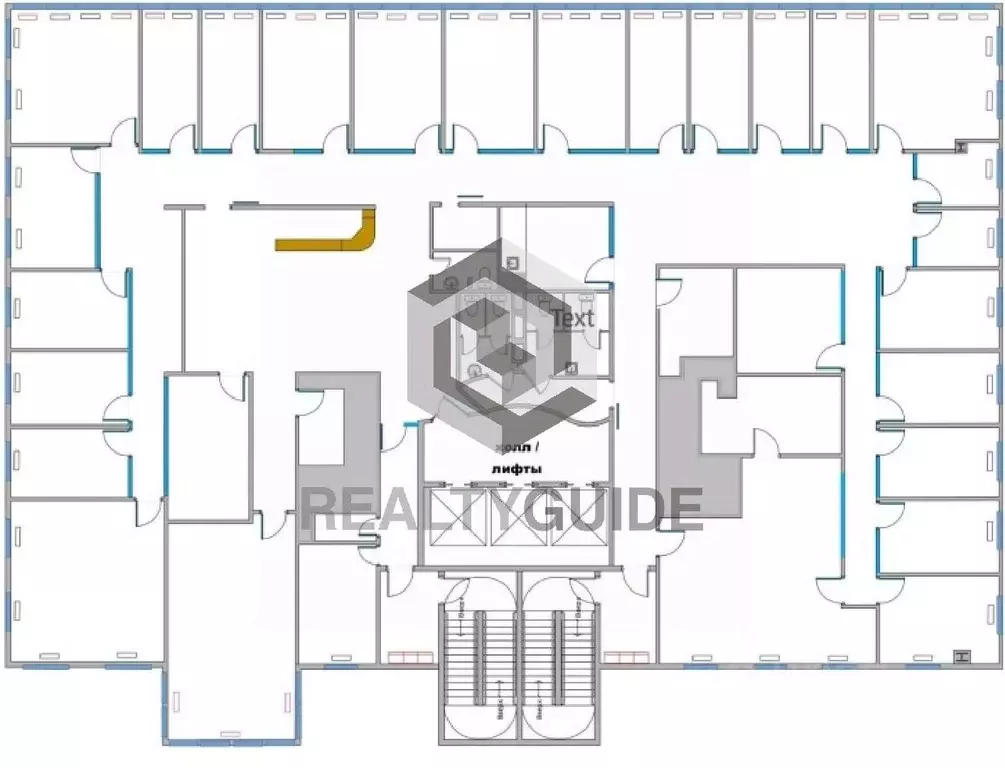 Офис в Москва 1-я Брестская ул., 29 (742 м) - Фото 1