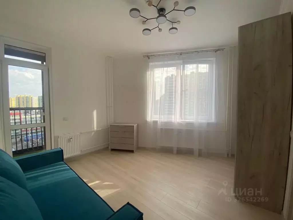 1-к кв. Ленинградская область, Мурино Всеволожский район, просп. ... - Фото 2