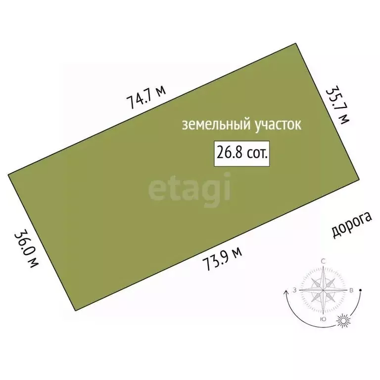 Участок в Свердловская область, Слободо-Туринский район, ... - Фото 2