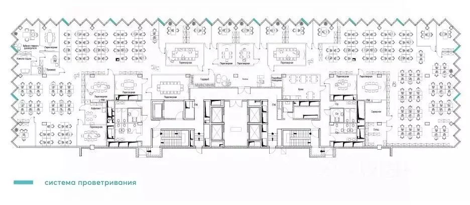 Офис в Москва Ленинский просп., 38 (1347 м) - Фото 2