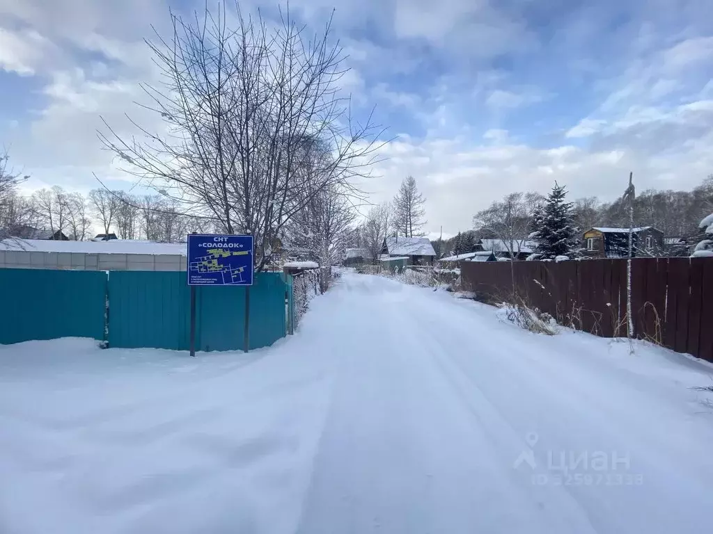 Участок в Камчатский край, Елизовский муниципальный округ, Солодок СНТ ... - Фото 1