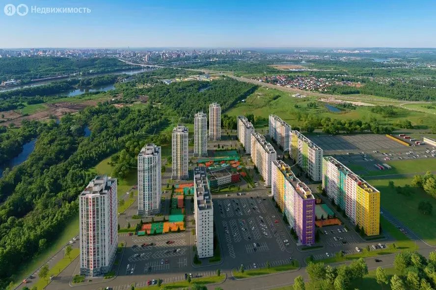 2-комнатная квартира: Уфа, Природная улица, 20 (57.04 м) - Фото 2