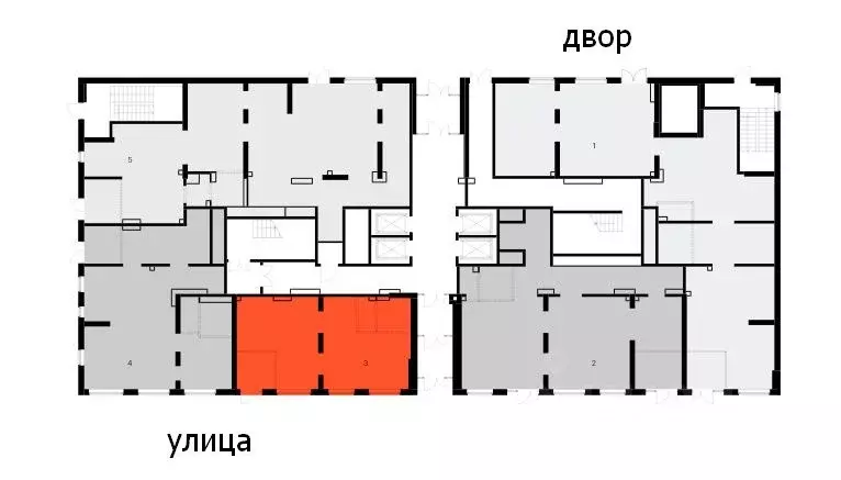 Помещение свободного назначения в Москва Полар жилой комплекс, 1.1 (74 ... - Фото 1