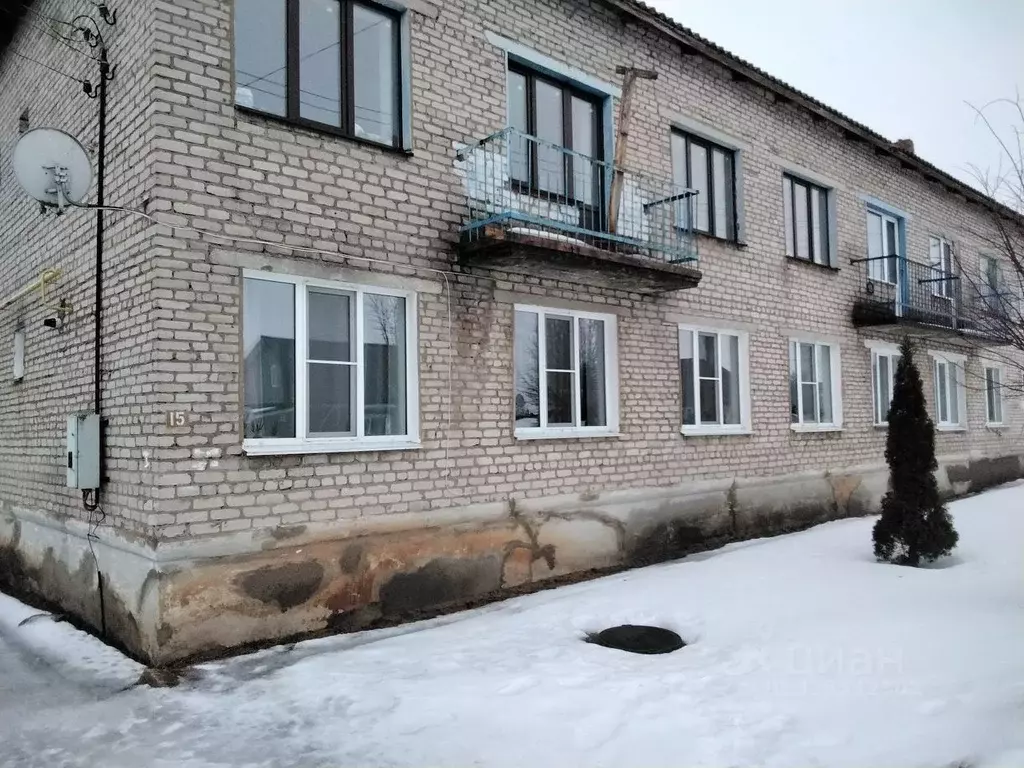 3-к кв. Смоленская область, Монастырщина пгт ул. Пролетарская, 15 ... - Фото 1