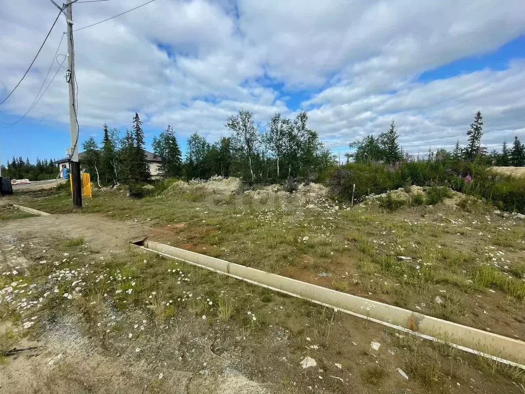 Участок в Ямало-Ненецкий АО, Салехард Радужный мкр, ул. Александра ... - Фото 1