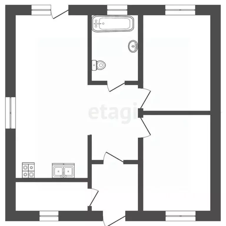 Дом в Тюменская область, Тюменский муниципальный округ, Серебряный Бор ... - Фото 2