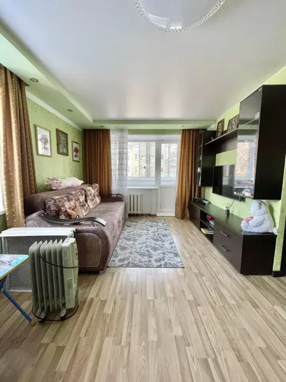 1-к кв. Тульская область, Новомосковск ул. Куйбышева, 16 (30.0 м) - Фото 1