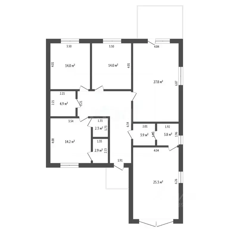 Дом в Тюменская область, Тюмень Самотлорская ул. (137 м) - Фото 1