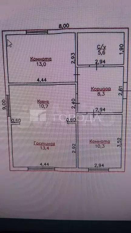 Дом 63,7 м на участке 7 сот. - Фото 0