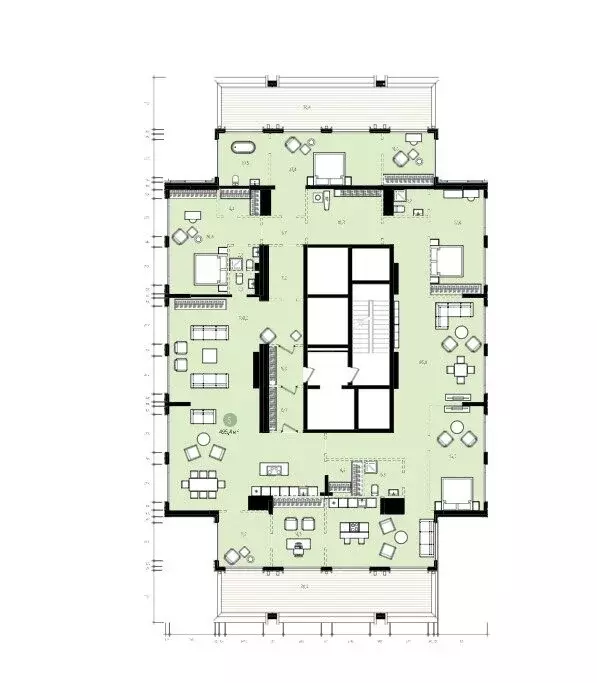 5-комнатная квартира: Новосибирск, Зыряновская улица, 51с (480 м) - Фото 0