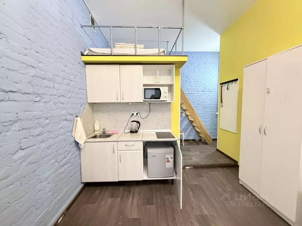 Студия Санкт-Петербург Социалистическая ул., 3 (21.02 м) - Фото 2