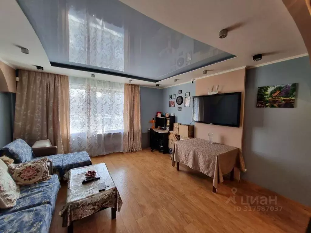 3-к кв. Кемеровская область, Новокузнецк просп. Авиаторов, 39 (65.8 м) - Фото 1