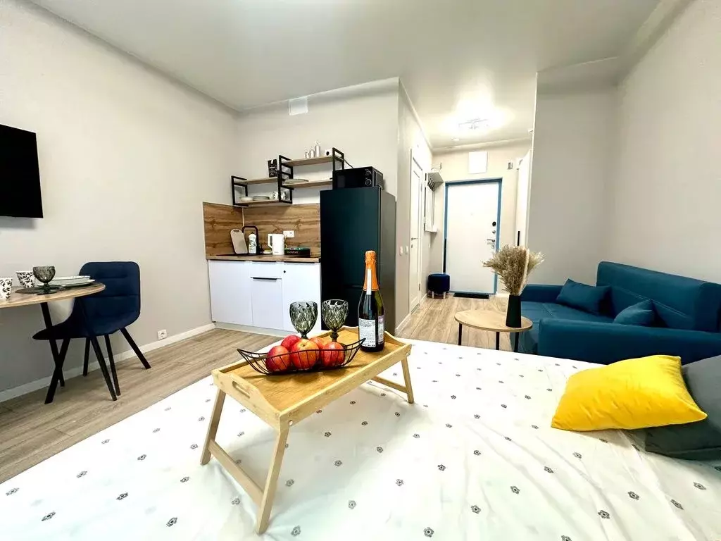 Студия Московская область, Химки Клязьма-Старбеево мкр, Ивакино кв-л, ... - Фото 1