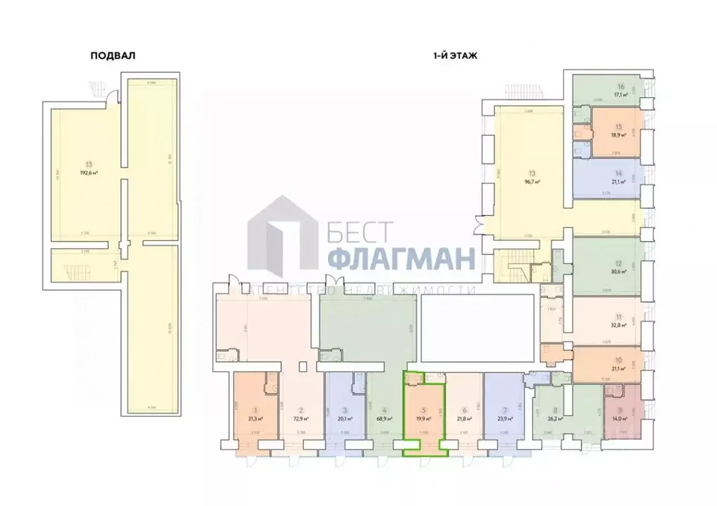 Помещение свободного назначения в Москва Ленинский просп., 79 (20 м) - Фото 2