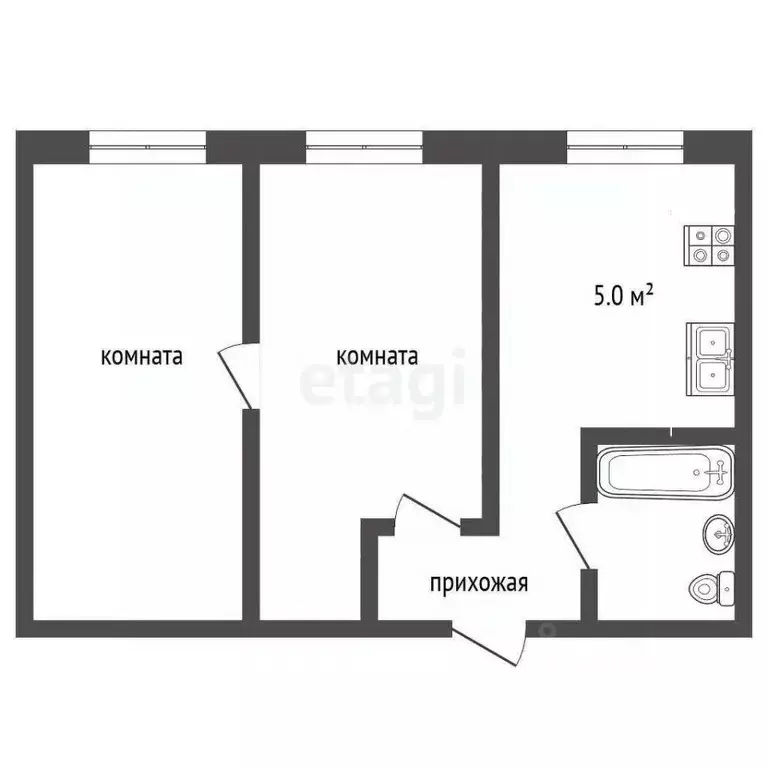 2-к кв. Ярославская область, Ярославль Липовая Гора жилрайон, ул. ... - Фото 1