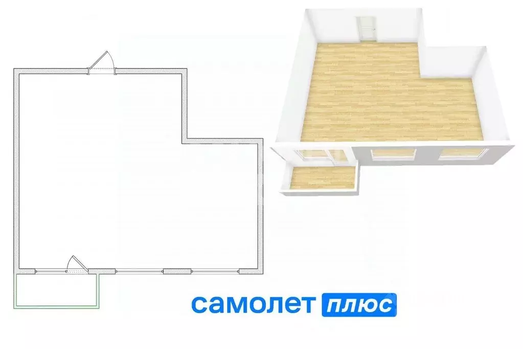 3-к кв. Кемеровская область, Кемерово Молодежный просп., 19Б (61.0 м) - Фото 1