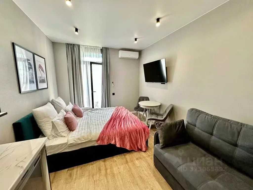 1-к кв. Краснодарский край, Сочи Бытха мкр, ул. Ясногорская, 16/2к1 ... - Фото 0