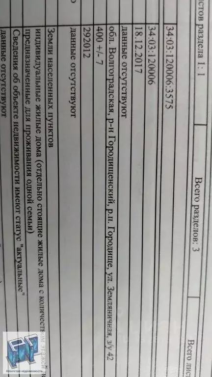 Участок в Волгоградская область, Городище рп ул. Земляничная, 42 (4.0 ... - Фото 2