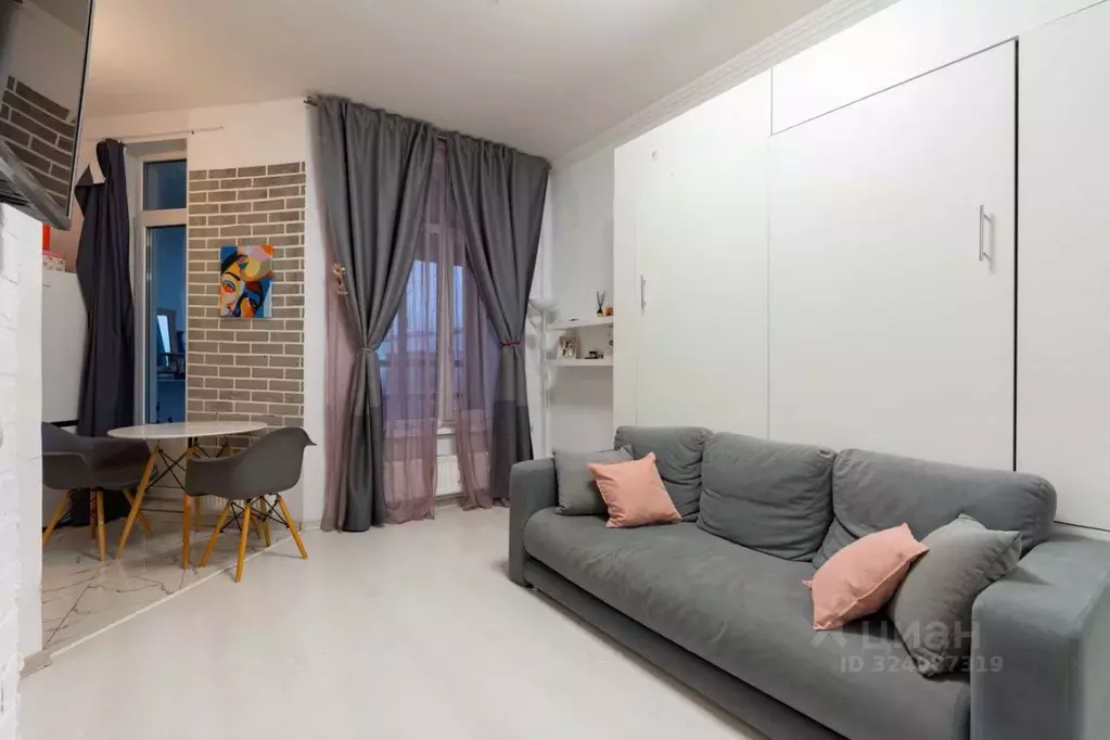 Студия Санкт-Петербург Кондратьевский просп., 68к4 (27.1 м) - Фото 2