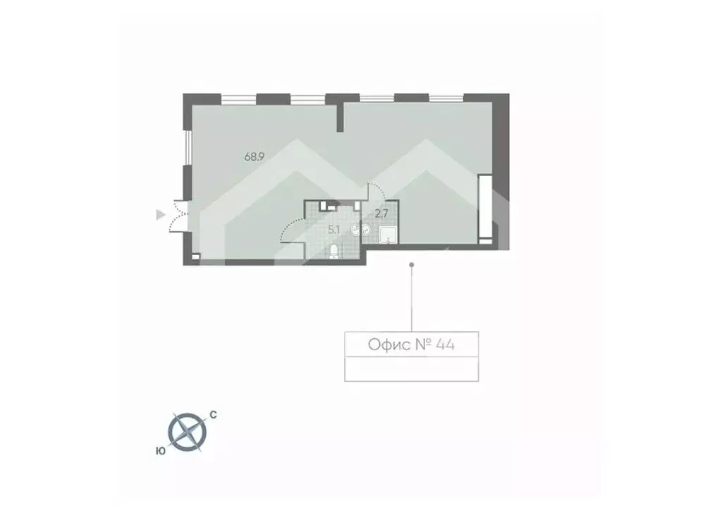 Помещение свободного назначения в Москва Производственная ул., 17 (78 ... - Фото 2