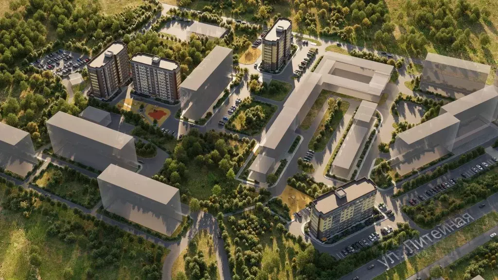 1-к кв. Брянская область, Брянск Д-4 жилой комплекс (37.1 м) - Фото 2