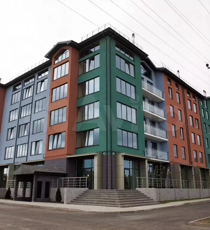1-к. квартира, 37 м, 3/5 эт. - Фото 1