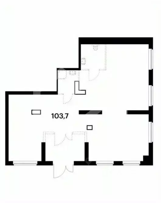 Торговая площадь в Москва Муравская ул., 38Бк2 (104 м) - Фото 2