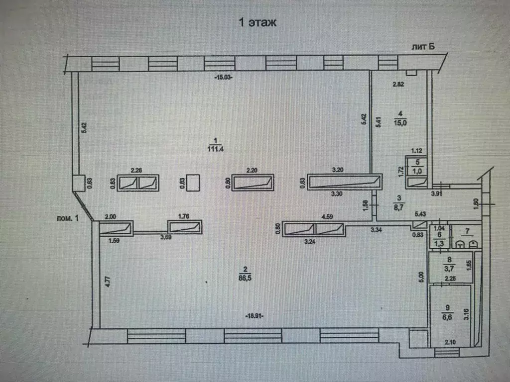 Помещение свободного назначения в Московская область, Одинцово Садовая ... - Фото 2