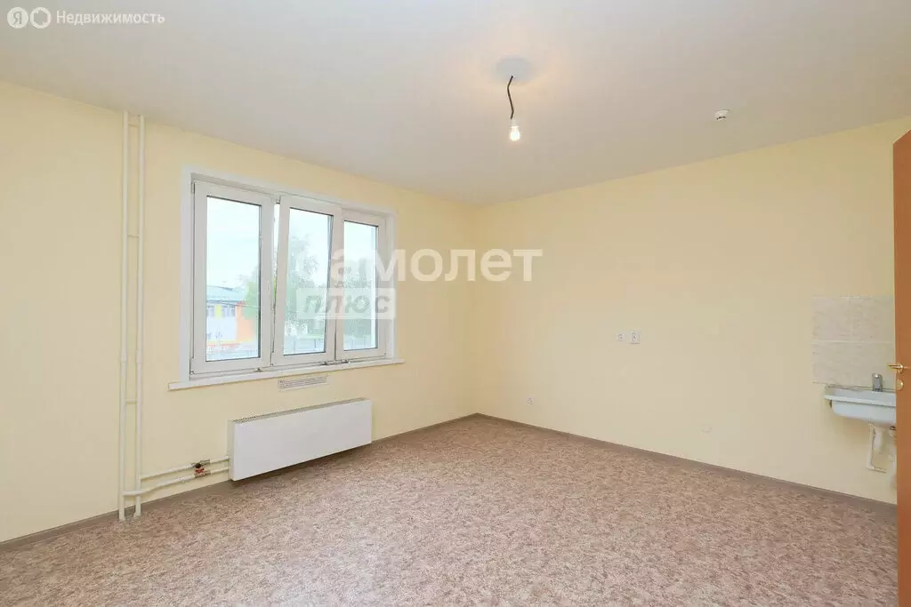 Квартира-студия: деревня Береговая, Строительная улица, 7Д (24 м) - Фото 1