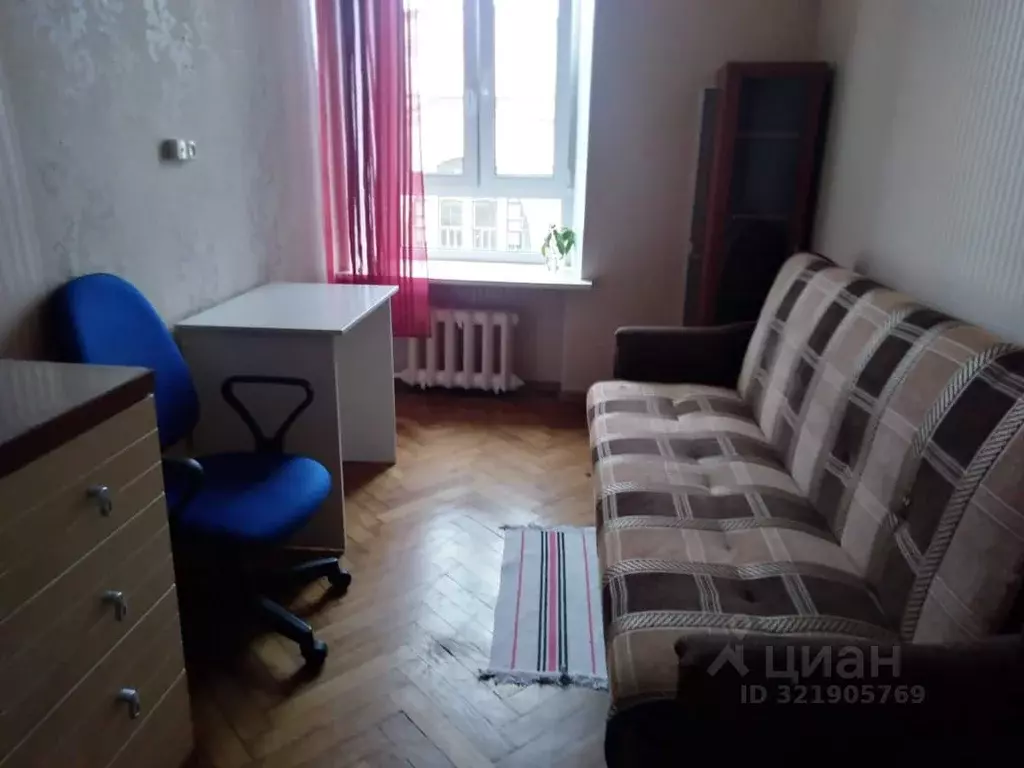 Комната Санкт-Петербург 15-я Васильевского острова линия, 34 (10.0 м) - Фото 1