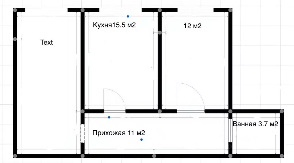 2-к кв. Кабардино-Балкария, Нальчик ул. Атажукина (57.0 м) - Фото 1