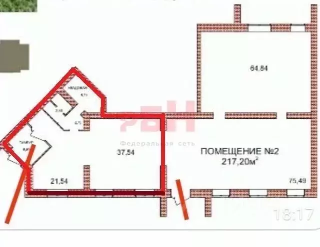 Офис в Тюменская область, Тюмень ул. Тимофея Кармацкого, 11 (79 м) - Фото 2
