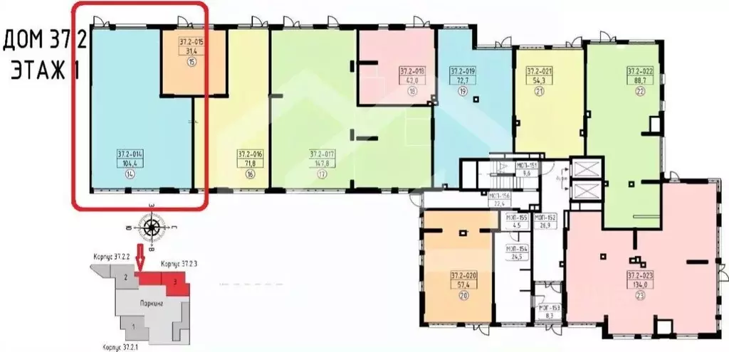 Помещение свободного назначения в Москва Сосенское поселение, просп. ... - Фото 2