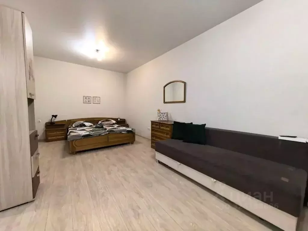 Студия Омская область, Омск ул. Перелета, 31 (39.0 м) - Фото 1