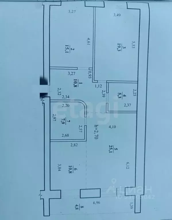 3-к кв. Забайкальский край, Чита Красноармейская ул., 90 (94.3 м) - Фото 2