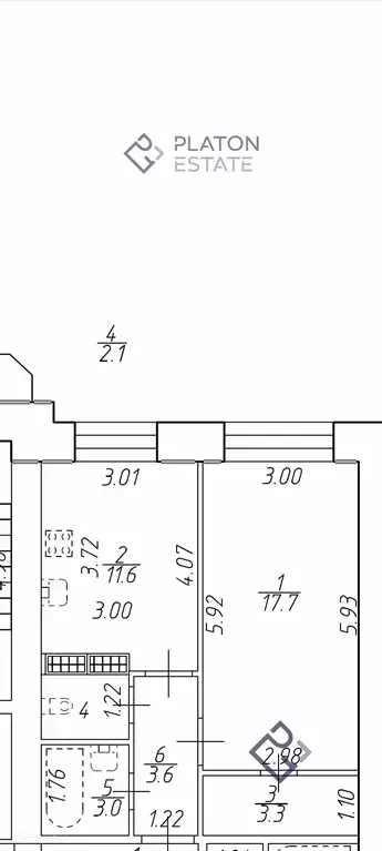 Продаётся 1-к квартира, 41.3 м - Фото 0