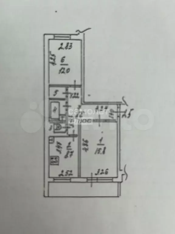2-к. квартира, 50 м, 9/9 эт. - Фото 0